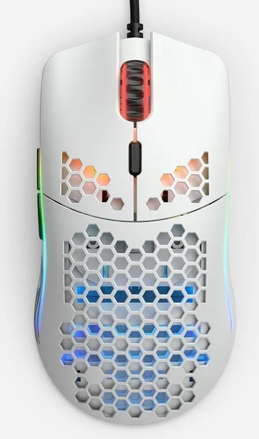 Glorious Model O Minus Wired Gaming Mouse Matte White - Anigma